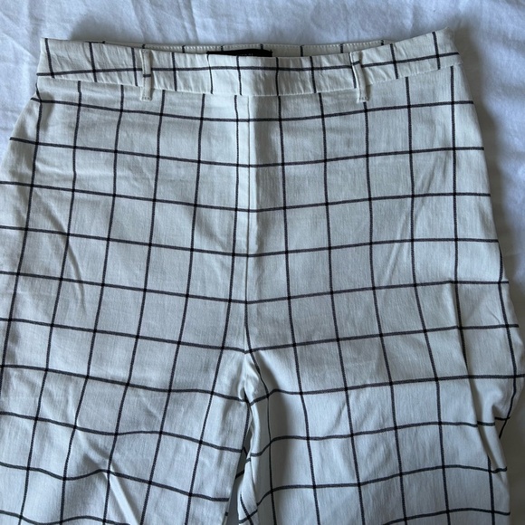 Forever21 checkered/striped pants - Picture 3 of 9